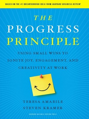 cover image of The Progress Principle
